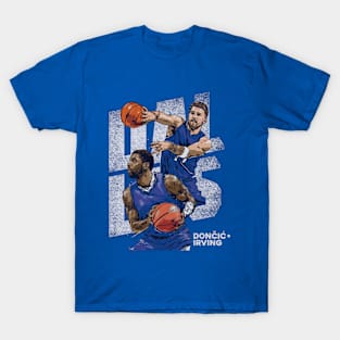 Kyrie Irving & Luka Doncic Dallas Duo T-Shirt